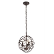 Living District Wallace Collection Pendant in Dark Copper Brown Finish
