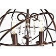 Living District Wallace Collection Pendant in Dark Copper Brown Finish