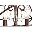 Living District Wallace Collection Pendant in Dark Copper Brown Finish