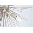 Living District Timber 8 Light Champagne Pendant