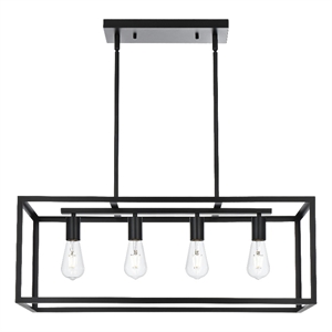 Living District Judah 30.5&quot Pendant in Black
