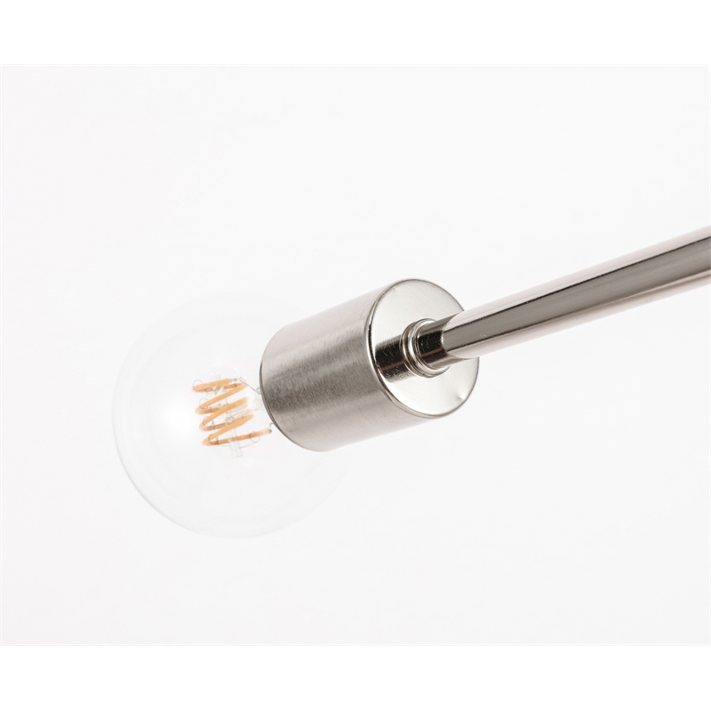 Living District Brees 1 Light Chrome Pendant
