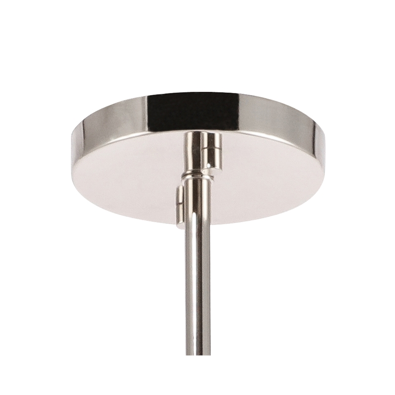 Living District Brees 1 Light Chrome Pendant