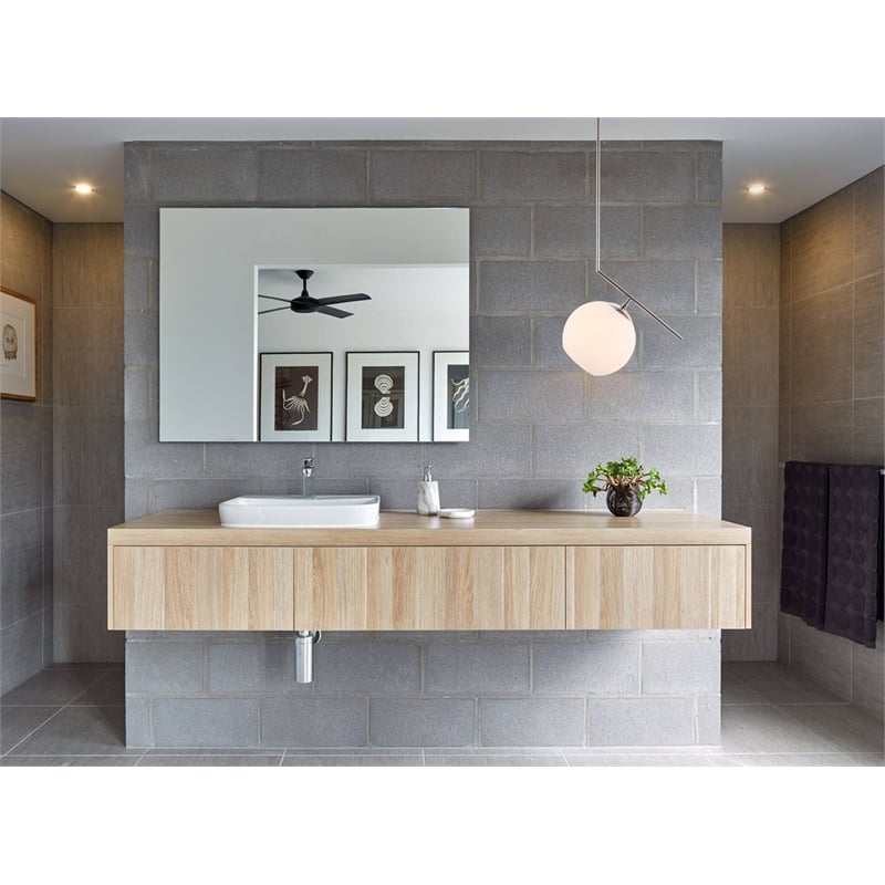 Living District Ryland 1 Light Chrome and Frosted White Glass Pendant
