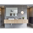 Living District Ryland 1 Light Chrome and Frosted White Glass Pendant