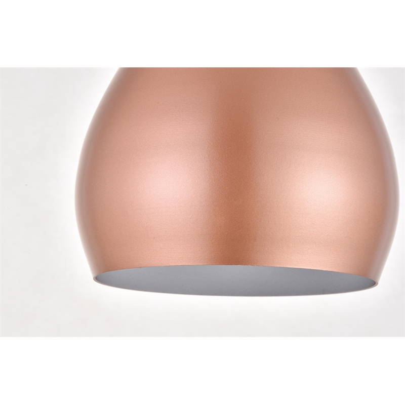 Living District Nora 3 Light Honey Gold Pendant