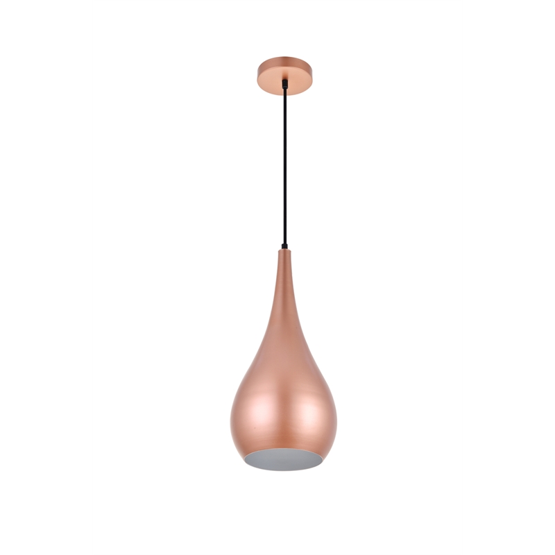 Living District Nora 1 Light Honey Gold Pendant