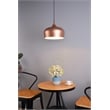 Living District Nora 1 Light Honey Gold Pendant