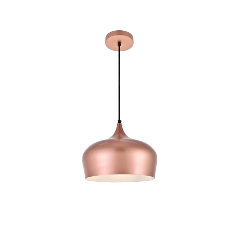Living District Nora 1 Light Honey Gold Pendant