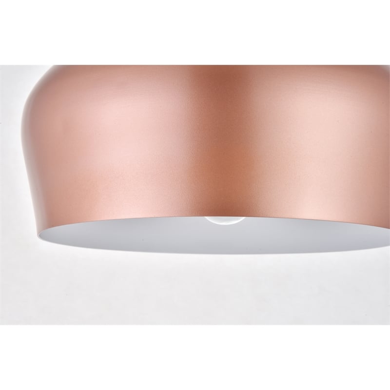 Living District Nora 1 Light Honey Gold Pendant