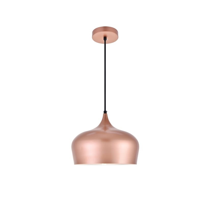Living District Nora 1 Light Honey Gold Pendant