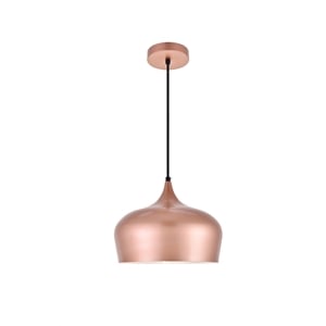 Living District Nora 1 Light Honey Gold Pendant