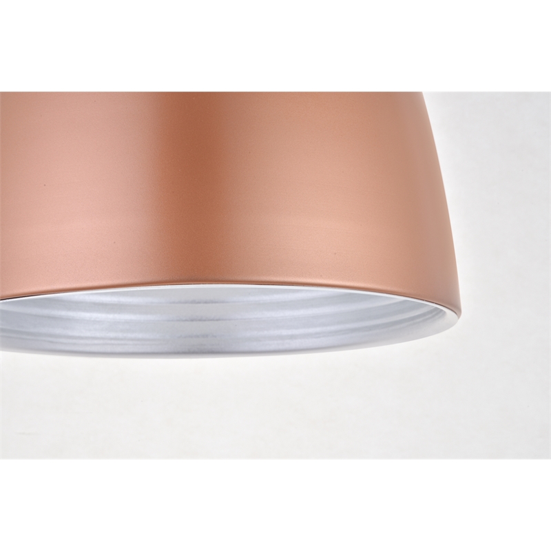 Living District Circa 1 Light Honey Gold Pendant