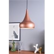 Living District Circa 1 Light Honey Gold Pendant