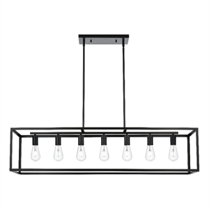 Living District Judah 47&quot Pendant in Black
