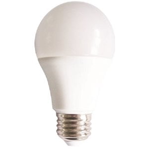 Elitco Lighting Vertis 9W 3000K LED A19 Light Bulb in Frosted White (Set of 6)