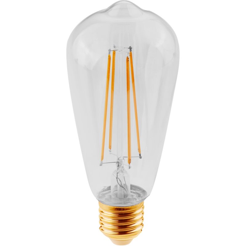 Elitco Lighting Nostalgic 4W 2200K Clear Glass Light Bulb (Set of 6)