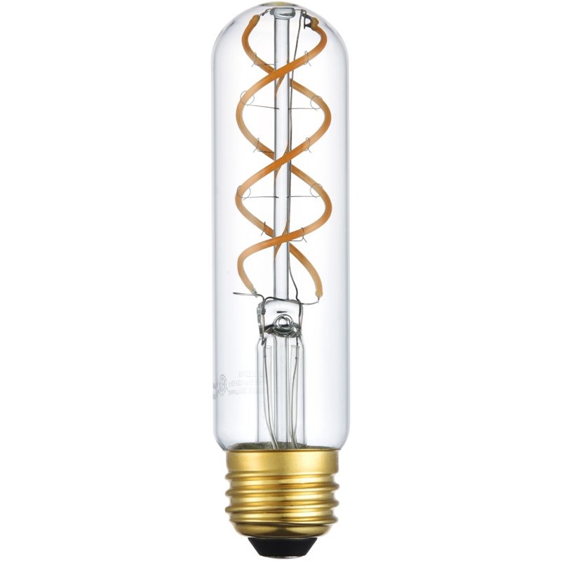 Elitco Lighting Nostalgic 6W 2200K Vertical Helix LED Light Bulb (Set of 6)