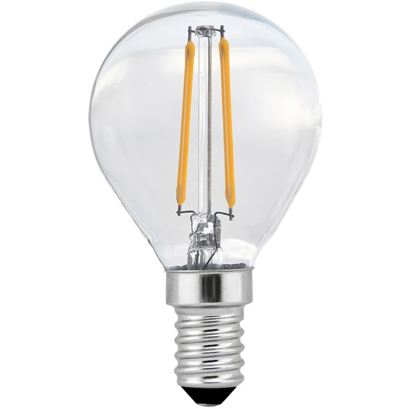 Elitco Lighting Ara 4W 2700K Clear Glass LED G14 Light Bulb (Set of 6)