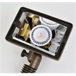 Elitco Lighting Aera Traditional Cast Brass Flood Light in Antique Brass