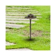Elitco Lighting Traditional Outdoor Cast Brass Path Light in Antique Brass