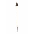 Elitco Lighting Chanterelle Outdoor Cast Brass Torch Path Light in Antique Brass