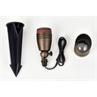 Elitco Lighting Aera Outdoor Cast Brass Spot Light in Antique Brass