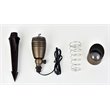 Elitco Lighting Aera Traditional Outdoor Cast Brass Spot Light in Antique Brass