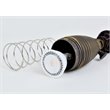 Elitco Lighting Aera Traditional Outdoor Cast Brass Spot Light in Antique Brass