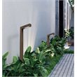 Elitco Lighting Aera Traditional Cast Brass Linear Path Light in Brass