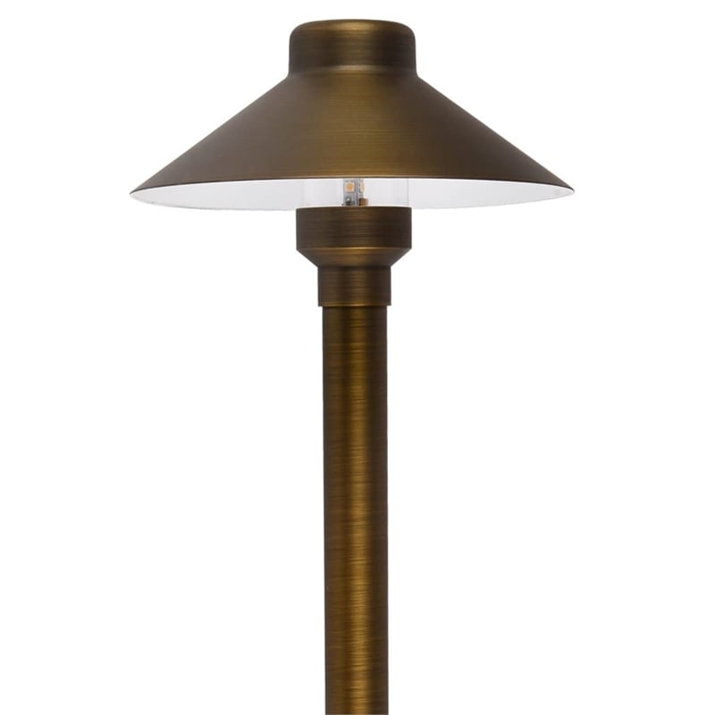 Elitco Lighting Aera Landscape Lighting Full Starter in Brass (Set of 6 Kit 1)