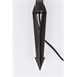 Elitco Outdoor 12V Cast Brass Spot Light 1.75Inch W X 4.5Inch High Dark Bronze
