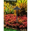 Elitco Outdoor 12V Cast Brass Path Light 9 Inch Wide X 24 Inch High Dark Bronze