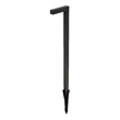 Elitco Outdoor 12V Cast Brass Path Light 5.25Inch W X 22Inch High Dark Bronze