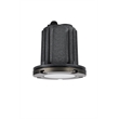 Elitco Outdoor 12V Cast Brass Well Light 5.25Inch W X 6.75Inch High Dark Bronze
