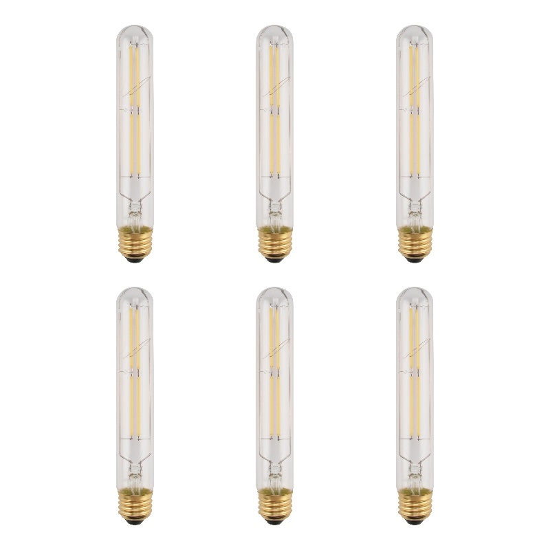 Elitco Lighting 8W 3000K Led T10 Light Bulb With 900 Lumens