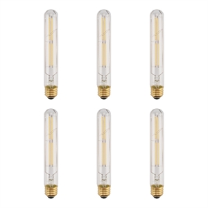 Elitco Lighting 8W 3000K Led T10 Light Bulb With 900 Lumens
