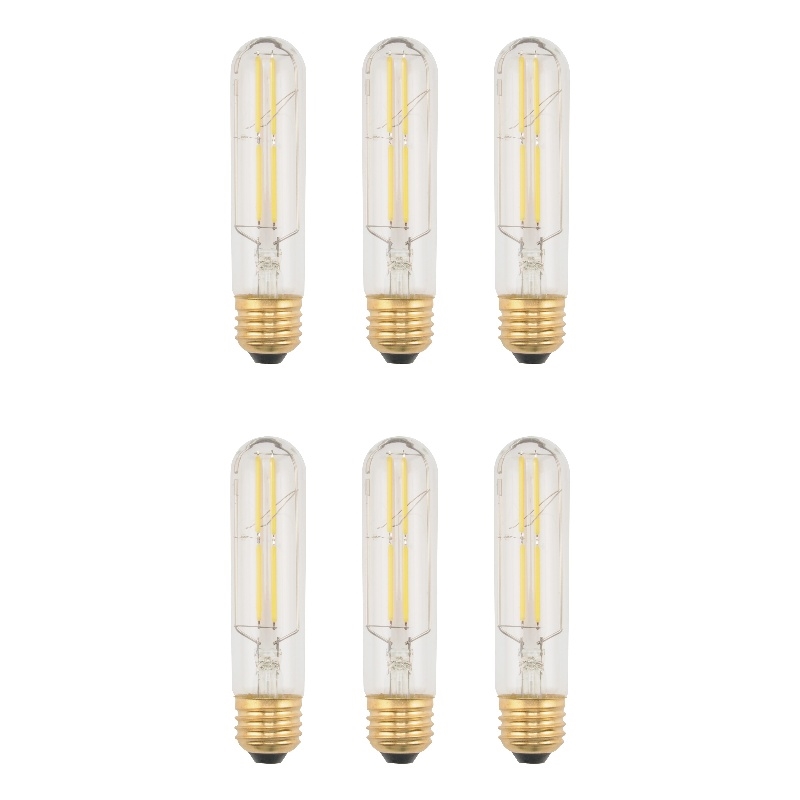 Elitco Lighting 6W 3000K Led T10 Light Bulb With 550 Lumens