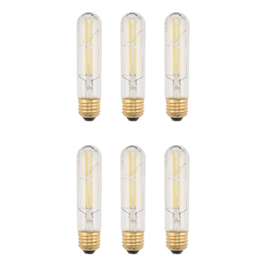 Elitco Lighting 6W 3000K Led T10 Light Bulb With 550 Lumens