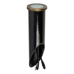 Elitco Lighting Landscape Cast Brass 4X15 Well Light in Antique Brass