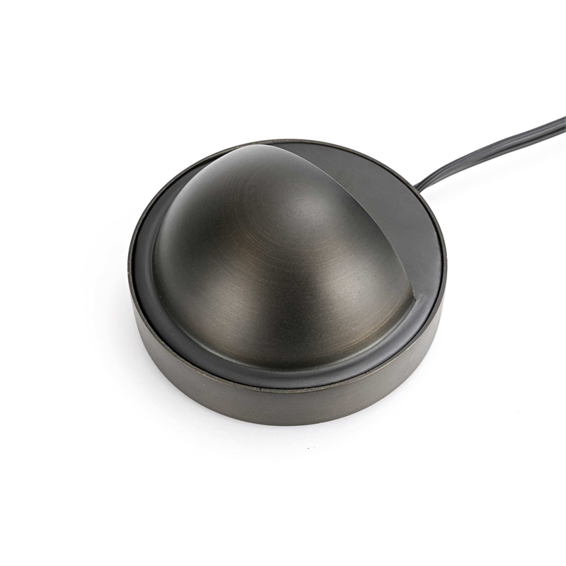 Elitco Lighting Landscape Cast Brass 3X2 Deck Light in Dark Bronze