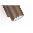 Elitco Lighting Landscape Cast Brass Double Wall Light in Antique Brass