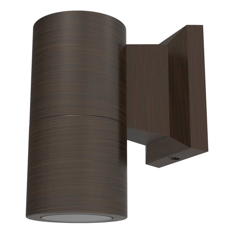 Elitco Lighting Landscape Cast Brass Single Wall Light in Antique Brass