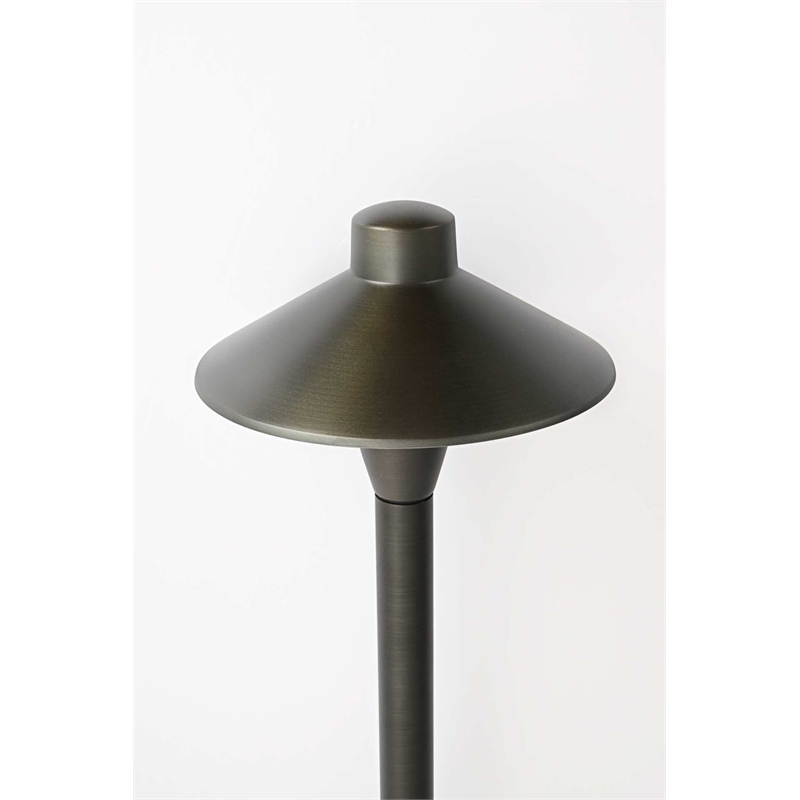 Elitco Lighting Landscape Cast Brass 7X24 Well Light in Dark Bronze