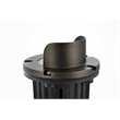 Elitco Lighting Landscape Cast Brass 5X7 Well Light in Dark Bronze