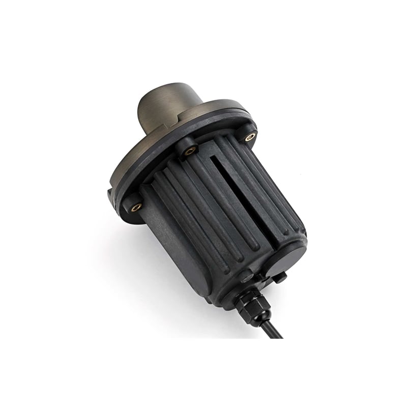 Elitco Lighting Landscape Cast Brass 5X7 Well Light in Dark Bronze
