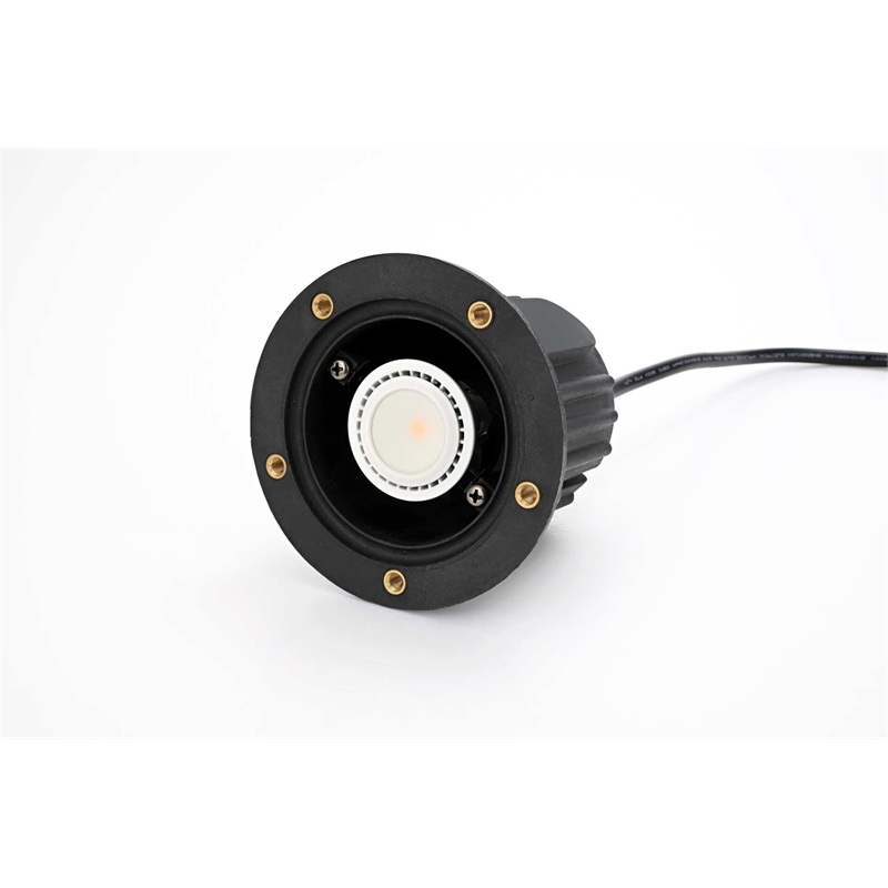 Elitco Lighting Landscape Cast Brass 5X7 Well Light in Dark Bronze
