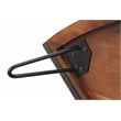 Belmont Home Declan Acacia Wood Corner Media Stand for TVs up to 41