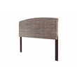 Belmont Home Cardiff Coastal Rattan/Wood King Headboard in Gray