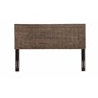 Belmont Home Archdale Coastal Rattan/Wood King Headboard in Gray
